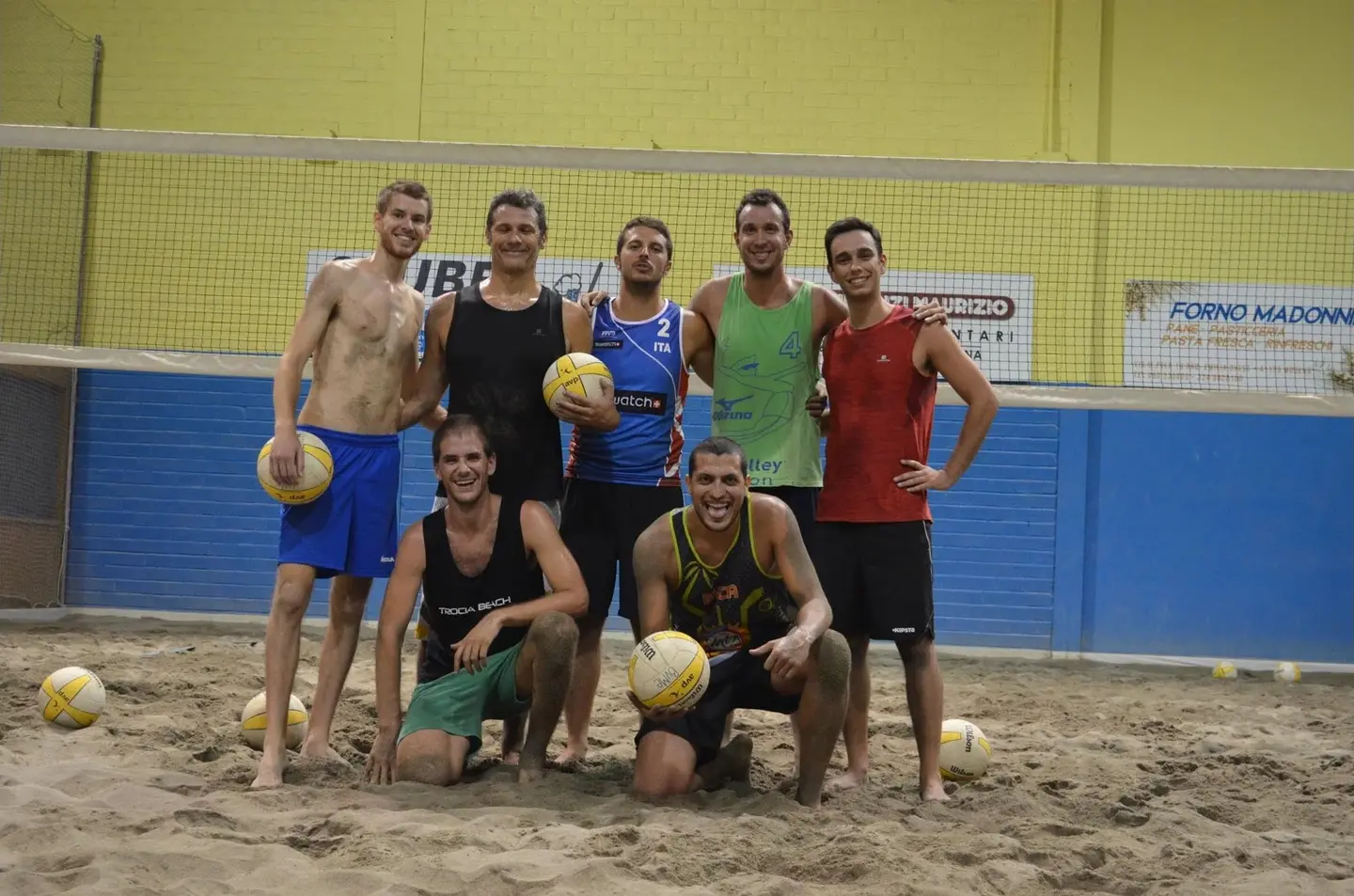 Una foto di gruppo della prima stagione BVME, archivio 2016.